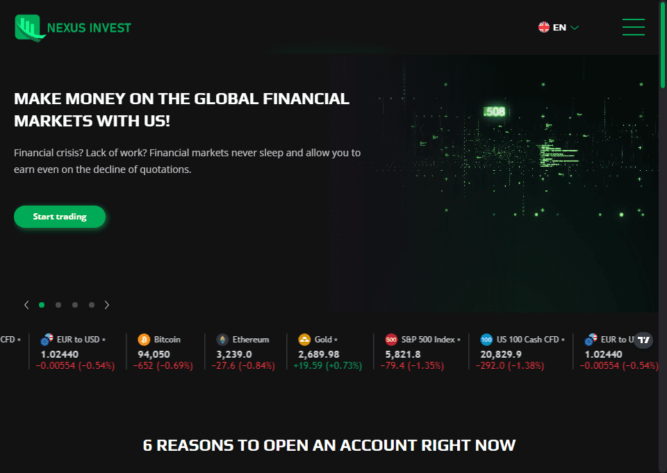 Nexus Invest Review