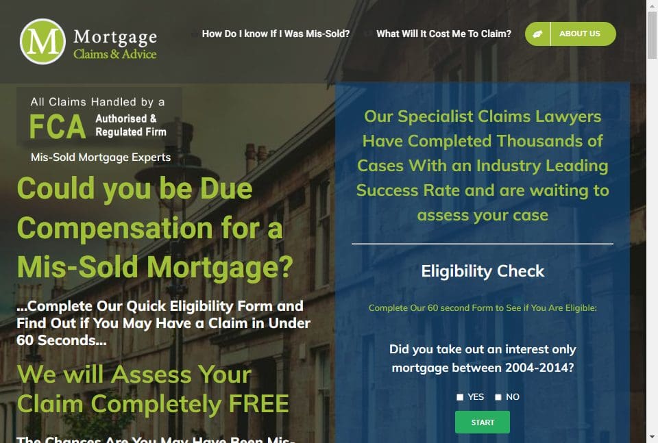 Mortgage Claims & Advice Review