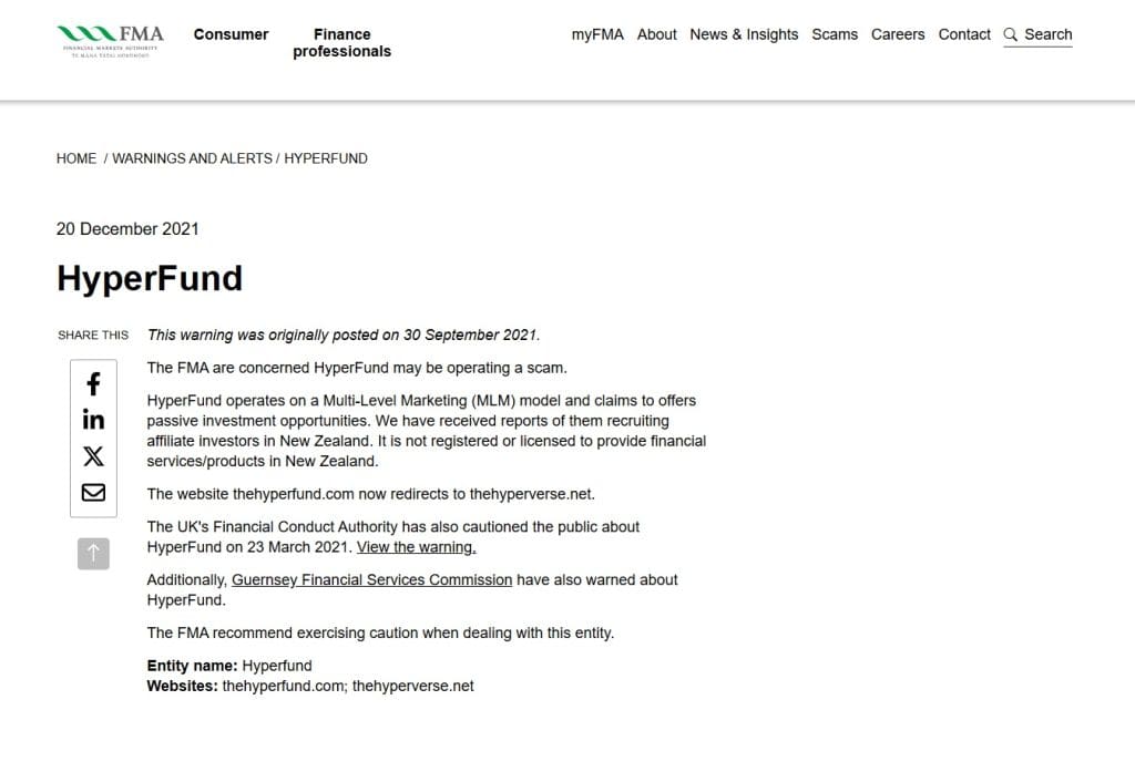 HyperFund-Financial-Markets-Authority-warning