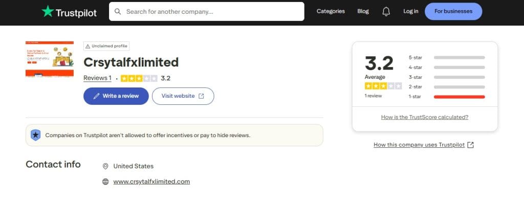 Crsytalfxlimited-Reviews-Read-Customer-Service-Reviews-of-www-crsytalfxlimited-com