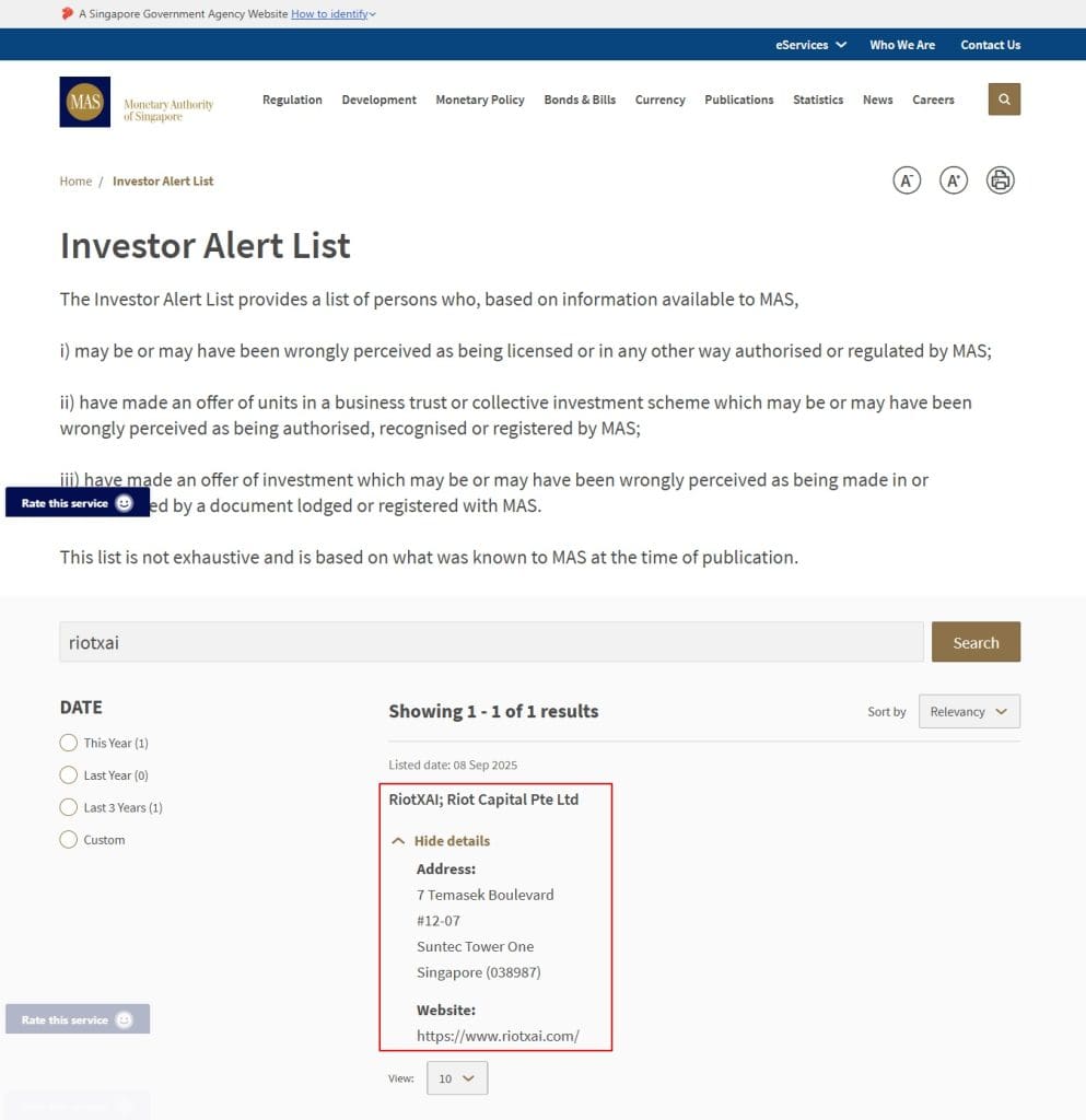 Investor-Alert-List