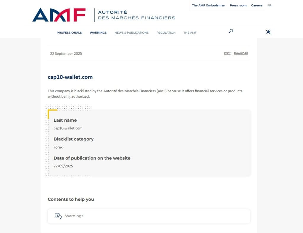 cap10-wallet-com-AMF-Warning